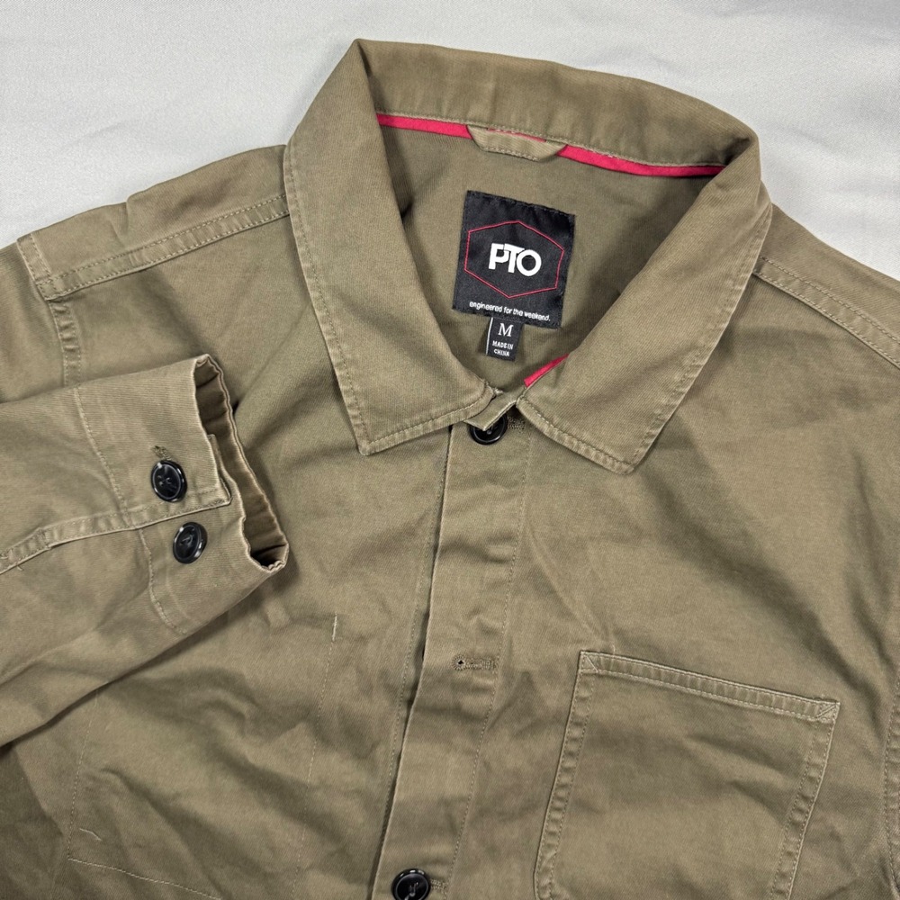 PTO Engineered for the Weekend Workwear Jacket Men's Medium Oliver Green Utility
